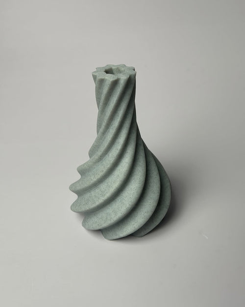 Helix — A Sculptural Twisted Vase